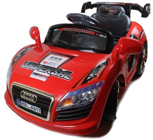 6 Volt Battery Powered Ride On Car Audi GBA011 - Red