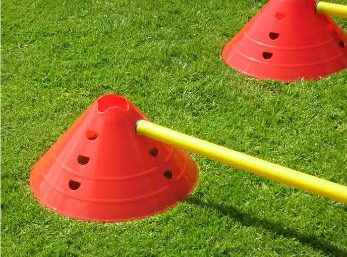 Agility Hurdle Cone Set 6" Football Training Equipment
