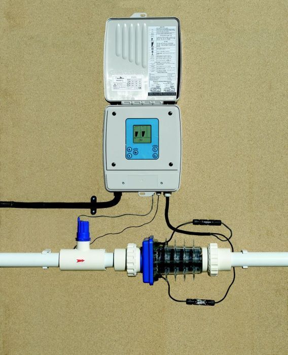 Aquablue Salt Chlorine Generator For Pools Up To 60m3 Pool Pumps