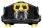 Snow Space Black Sledge Toboggan