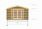 Brighton Log Cabin 4m x 3m
