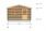 Devon Log Cabin 4m x 3m