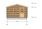 Devon Log Cabin 4m x 4m