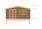 Liverpool Log Cabin 5m x 5m
