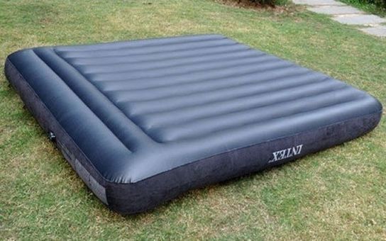 Intex King Size Pillow Rest Classic Air Bed 80" x 72"