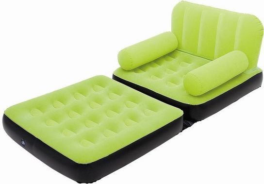 Single Multi-Functional Couch- Green by Bestway