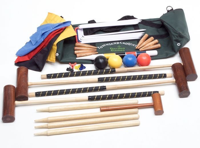 Townsend Croquet Set In A Bag Croquet Sets