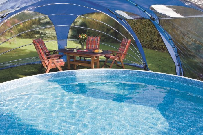 portable pool enclosure