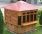 Canadian Spa Pine Lip Mounted Gazebo 8'x8'