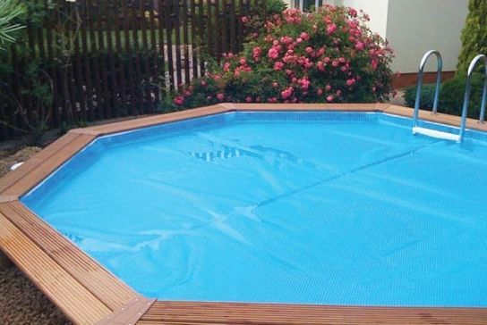 Eco Octagonal Wooden Pool - 5.5m x 5.5m by Plastica