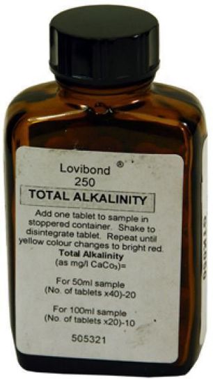 Lovibond Total Alkalinity Comparator Test Tablets Pk.250