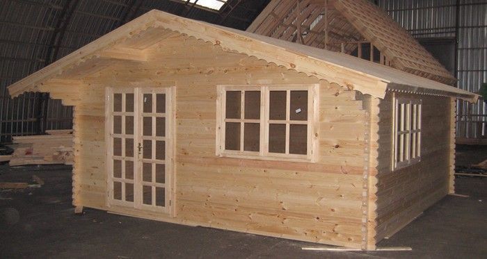 Liverpool Log Cabin 3m x 4m - Cabins, Sheds and Summerhouses