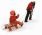 Lillehammer Maxi Folding Wooden Sledge- Pack Of 4