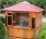 Canadian Spa Pine Lip Mounted Gazebo 8'x8'