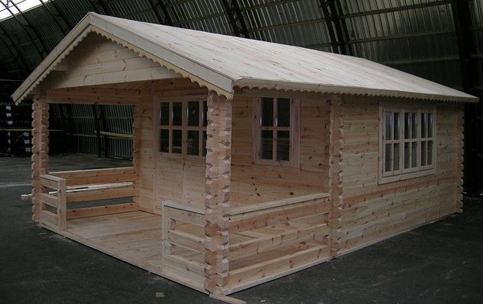 Manchester Log Cabin 4.23m x 5.86m