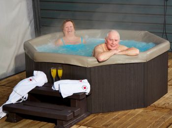 Muskoka Portable Spa Hot Tub Layout