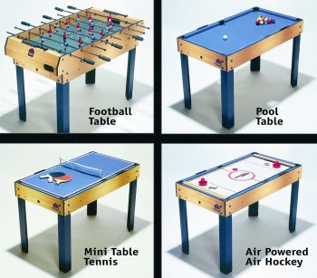 BCE 4ft 4-in-1 Multi Games Table