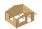 Devon Log Cabin 4m x 4m