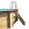 Plastica Octagonal Wooden Pool 4m
