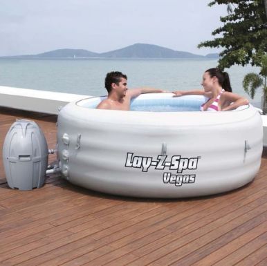 Excellent size from Lay Z Spa...