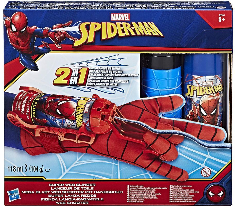 Hasbro SpiderMan Marvel Super Web Slinger Action