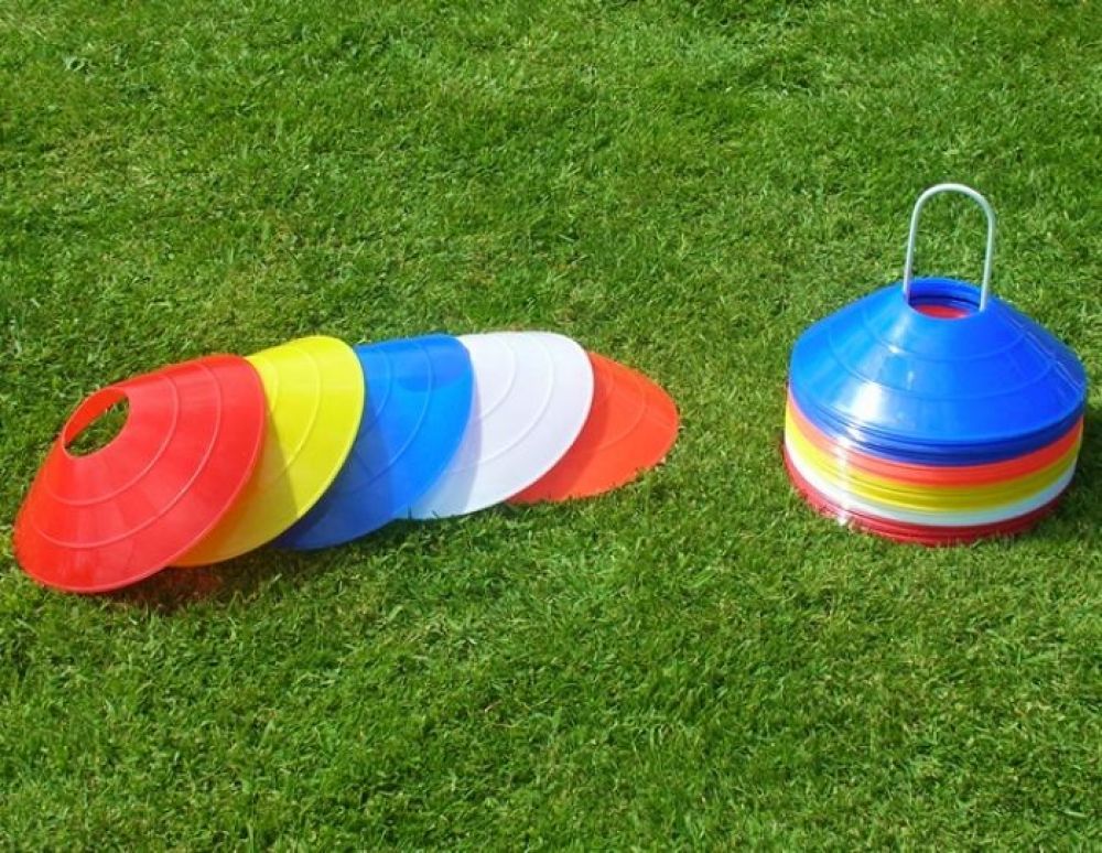 Marker Cones Set of 50 Football Training Equipment