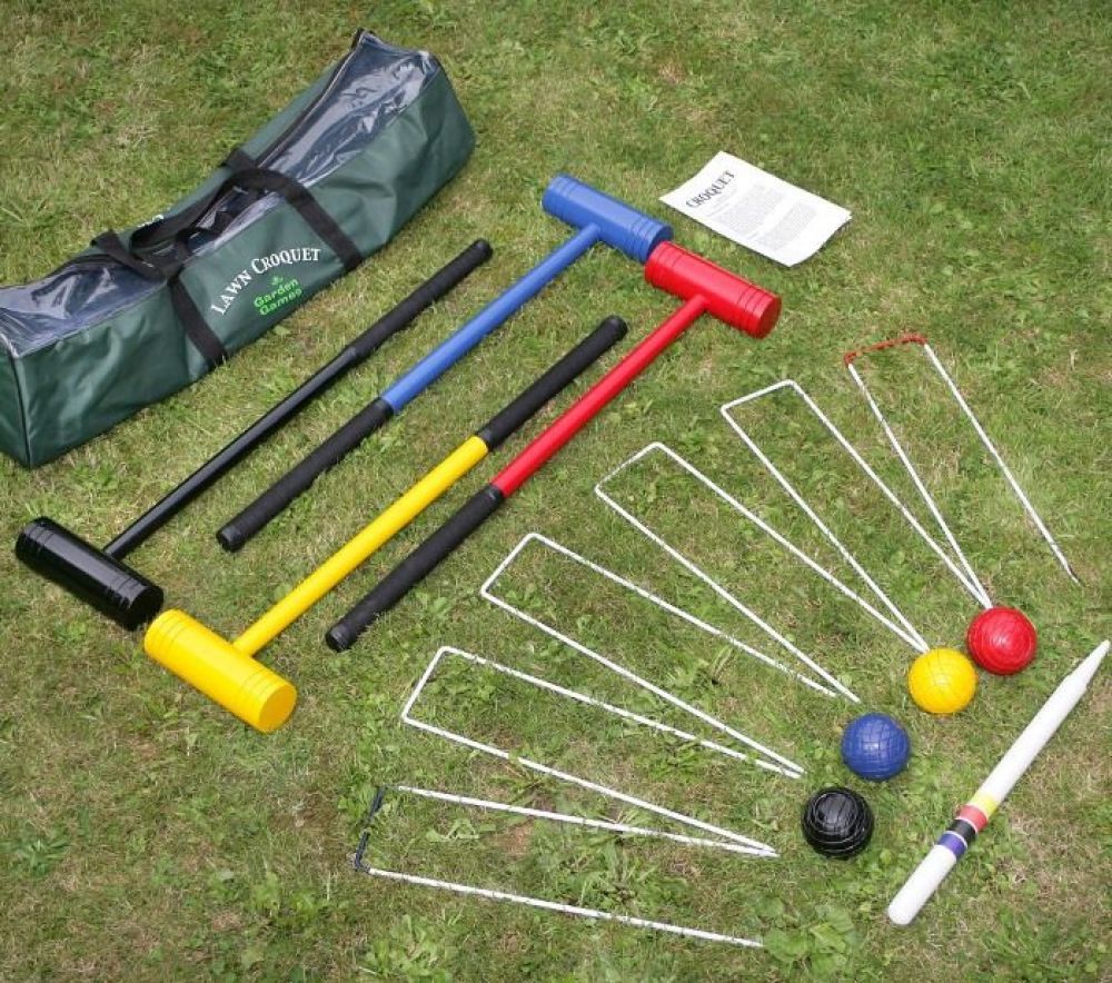 Lawn Introductory Croquet Set Splash & Relax