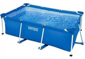 Intex Rectangular Metal Frame Pool No Pump 102 1/2