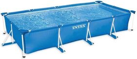 Rectangular Metal Frame Pool - 4.5m x 2.2m x 838mm (No Pump)- Damaged Box