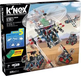 KNEX Combat Crew 5-in-1 Building Set