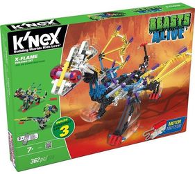 KNEX Beasts Alive X-Flame Building Set