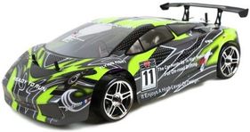 Radio Controlled 1:10 Scale Drift Car - Lambo Green