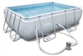 Bestway Power Steel Rectangular Frame Pool With Pump 111