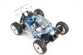 Radio Controlled 1:16 Nitro Buggy 8116 - Trojan Blue