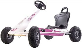 Air Racer ar-2 Go Kart Pink And White