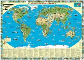 Animals of the World Map    