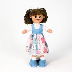 Dolly Doo Rag Doll - Ella Rose 19 Inch Doll 