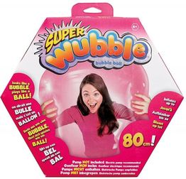 Super Wubble Bubble Ball Without Pump- Pink