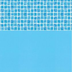 20 Thou (0.5mm) Plain Blue Liner With Tileband Per Metre Square