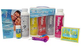 Relax Premium Bromine 9 Part Spa Starter Kit