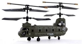 Radio Controlled Syma Chinook Cargo Transport Helicopter With Gyro