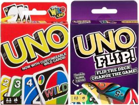 Mattel Uno Original and Uno Flip Combo Set