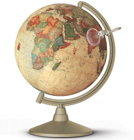 Marco Polo Illuminated Globe 30cm