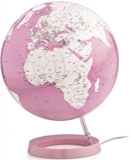 Colour Bright Coral Globe 30cm