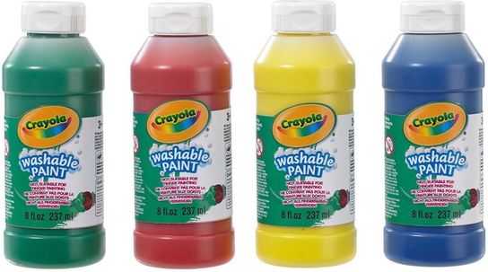 - 4 Pack Washable Ready Mix Paint by Crayola