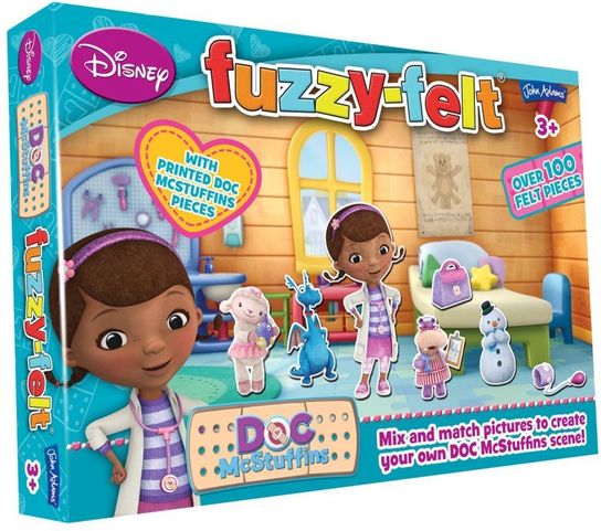 Fuzzy-Felt Doc McStuffins