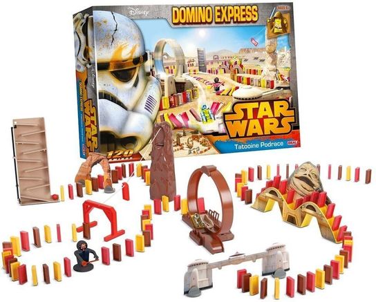 Star Wars Domino Express Tatoonie Pod Race