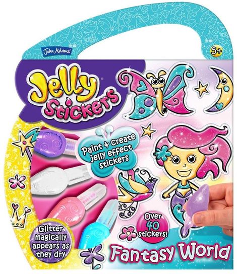 Blister Fantasy World Jelly Stickers Theme Pack by John Adams