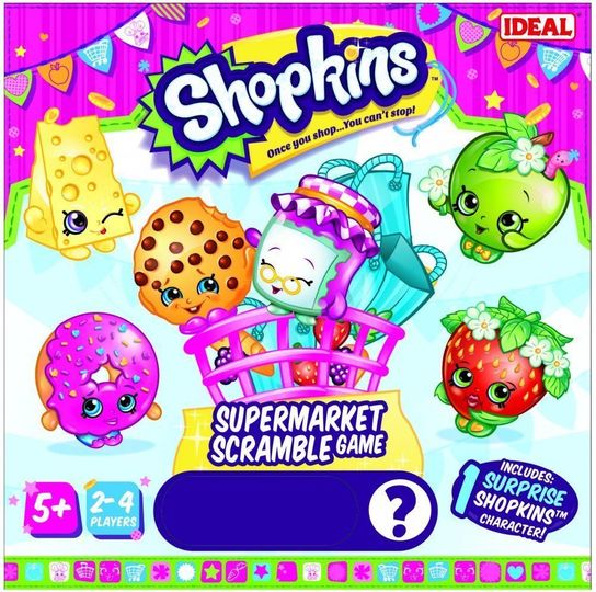 Shopkins Supermarket Scramble Game by John Adams