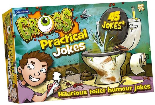 Gross Practical Jokes Toy (Multi-Colour)  by John Adams